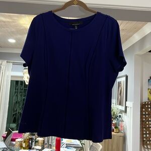 White House Black Market XL detailed T short Slleve